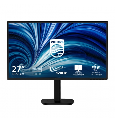 Philips 3000 series 27B2N3200A 61 écran plat de PC 68,6 cm (27") 1920 x 1080 pixels Full HD LCD Noir