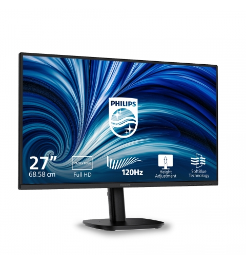 Philips Serie 3000 27B2N3200A 61 Monitor PC 68,6 cm (27") 1920 x 1080 Pixel Full HD LCD Nero