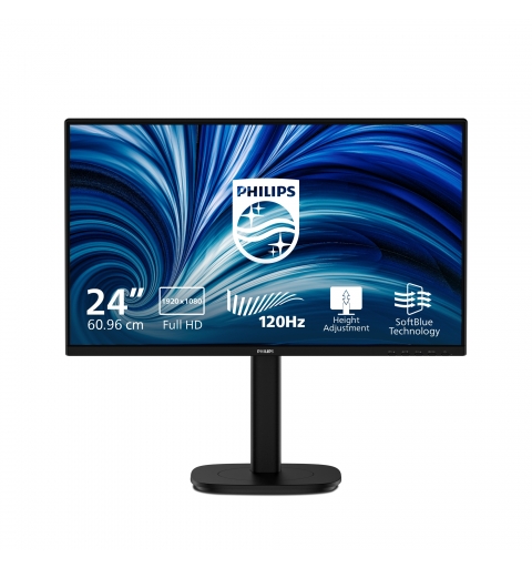 Philips Serie 3000 24B2N3200A 00 Monitor PC 60,5 cm (23.8") 1920 x 1080 Pixel Full HD LED Nero