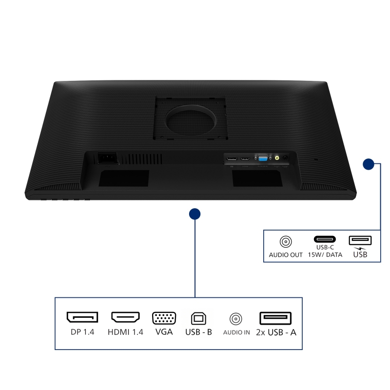 Philips Serie 3000 24B2N3200A 00 Monitor PC 60,5 cm (23.8") 1920 x 1080 Pixel Full HD LED Nero