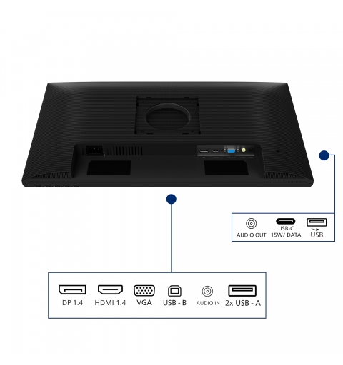 Philips Serie 3000 24B2N3200A 00 Monitor PC 60,5 cm (23.8") 1920 x 1080 Pixel Full HD LED Nero