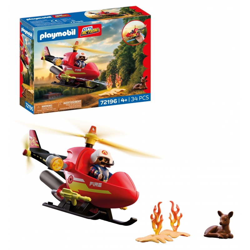 Playmobil Feuerwehr-Helikopter