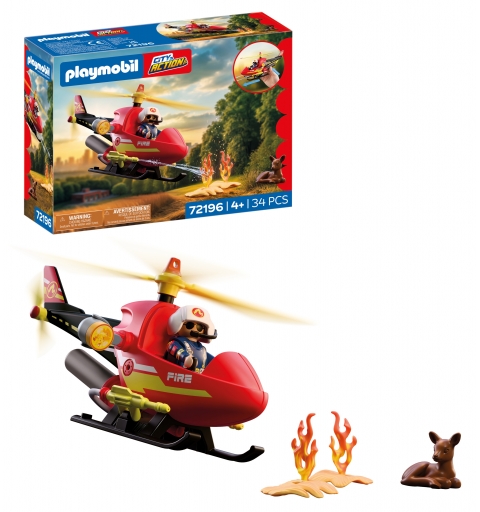 Playmobil Feuerwehr-Helikopter