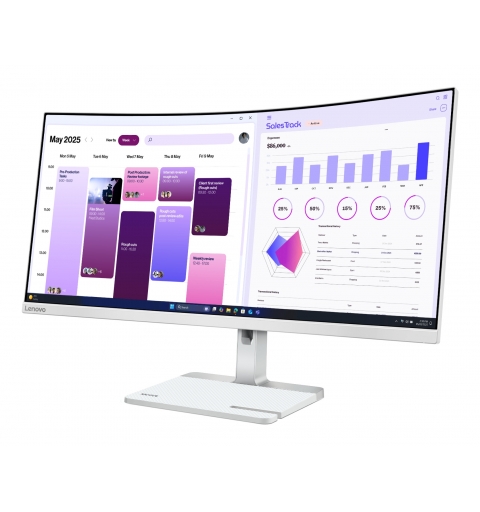 Lenovo L34W-4C Moniteur
