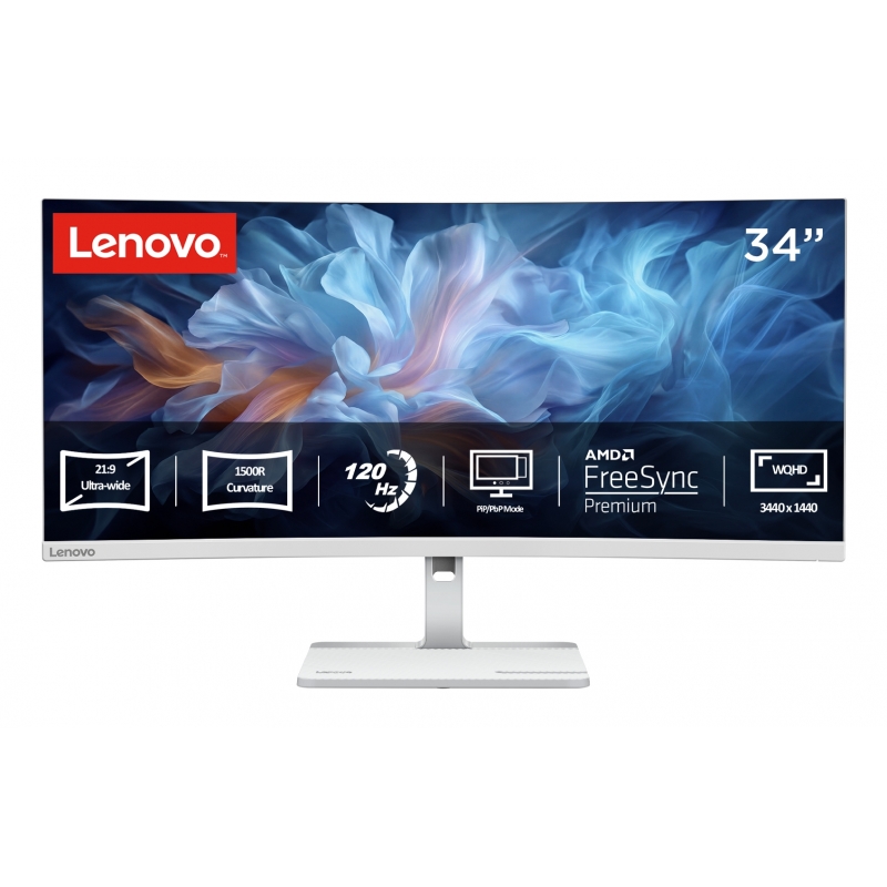 Lenovo L34W-4C Moniteur