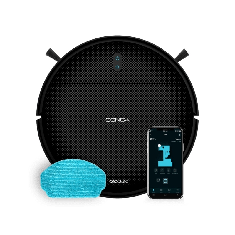 Cecotec A01_EU01_114725 robot vacuum Black
