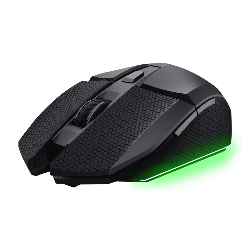 Trust GXT 122 Felox+ mouse Gaming Mano destra RF senza fili + Bluetooth Ottico 12000 DPI
