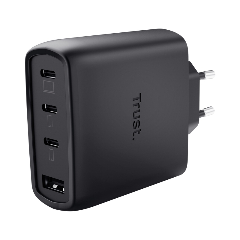 Trust Maxo 65W Universel Noir Secteur Charge rapide Intérieure