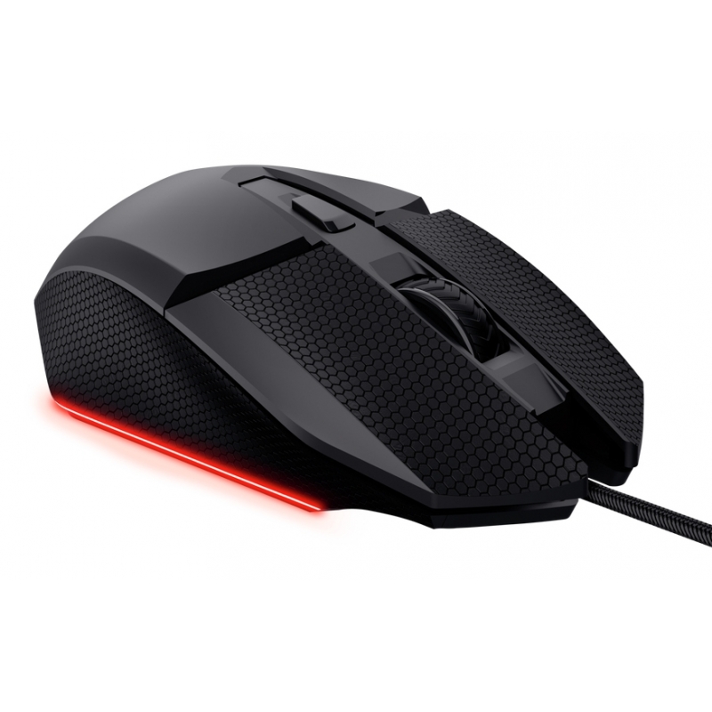 Trust Gaming GXT 121 Felox+ Illuminated Gaming Mouse - Black