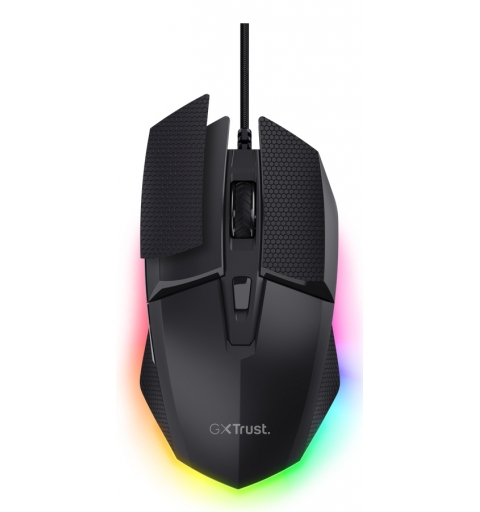 Trust GXT121 FELOX+ mouse Gaming Mano destra USB tipo A Ottico 10000 DPI