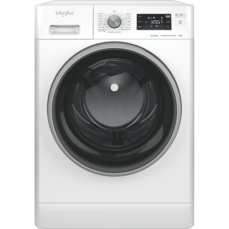 Whirlpool FFB EP 9148 BS IT lavadora Carga frontal 9 kg 1300 RPM Blanco