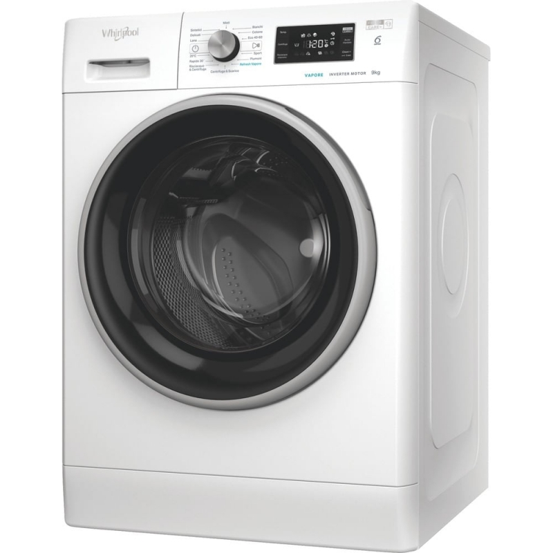 Whirlpool FFB EP 9148 BS IT washing machine Front-load 9 kg 1300 RPM White