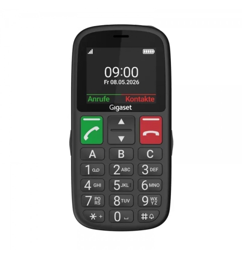 Gigaset GL30 5,59 cm (2.2") 106 g Nero Telefono per anziani