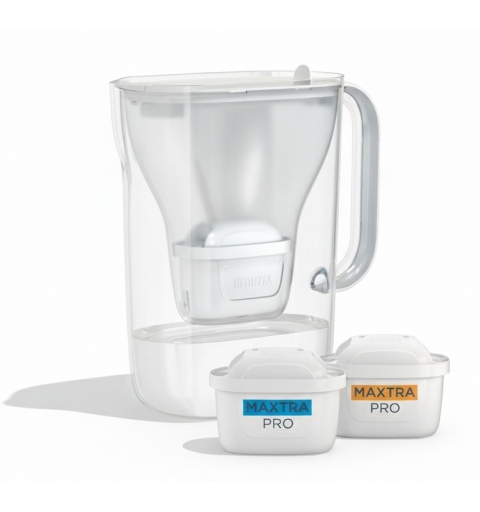 Brita Style Essential Pitcher water filter 2.4 L Transparent, White