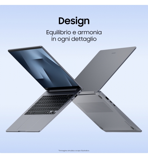 Samsung Galaxy Book6 Intel Core 5 315 Laptop 35,6 cm (14") WUXGA 8 GB LPDDR5x-SDRAM 256 GB SSD Wi-Fi 6E (802.11ax) Windows 11