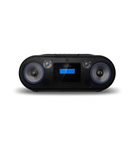 Philips TAZ7500 10 reproductor de CD Negro Reproductor de CD portátil
