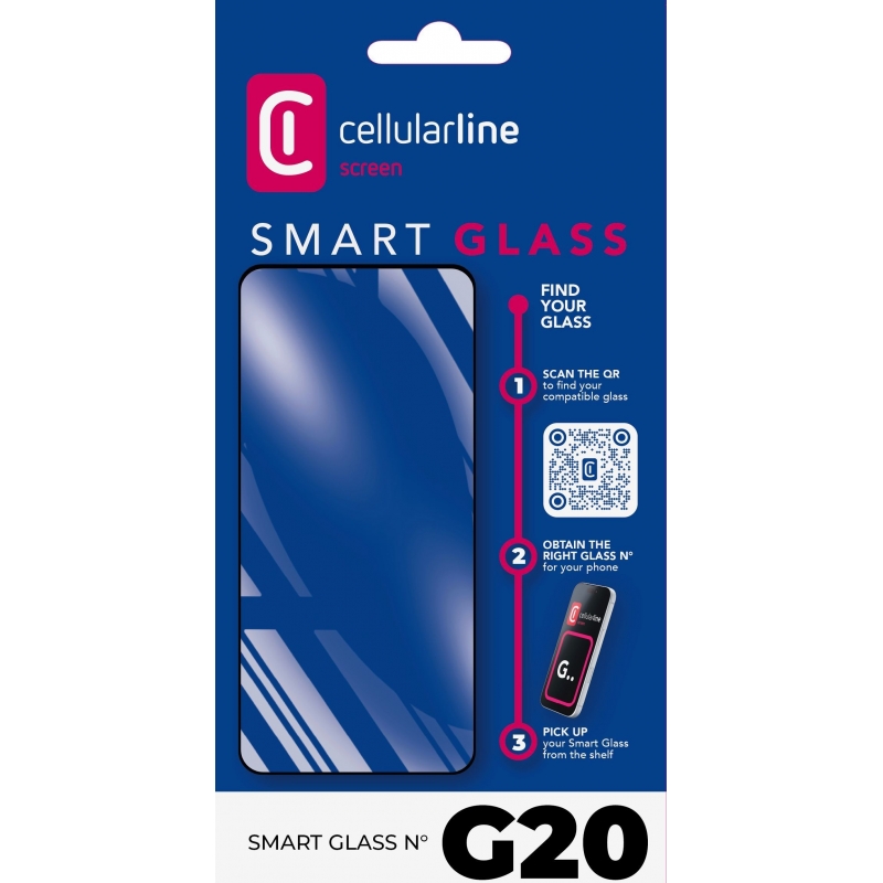 Cellularline Tempered Smart Glass G20