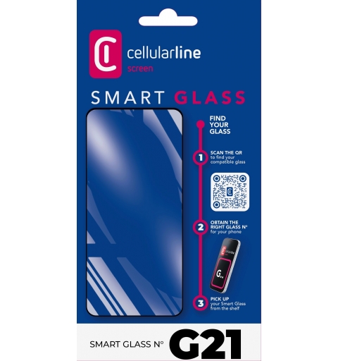 Cellularline Tempered Smart Glass G21