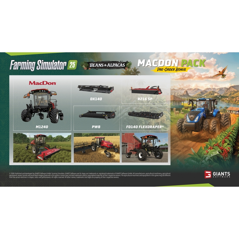 Giants Software Farming Simulator 25 Beans & Alpacas Edition Estándar PlayStation 5