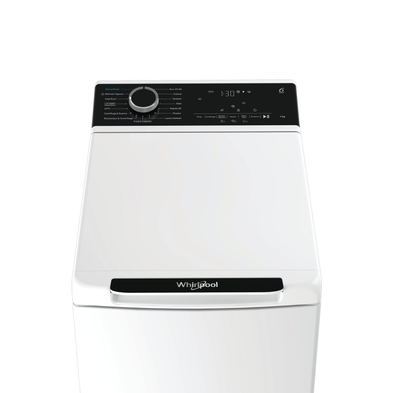 Whirlpool WTLSENSE 76V IT lavatrice Caricamento dall'alto 6 kg 1200 Giri min Bianco