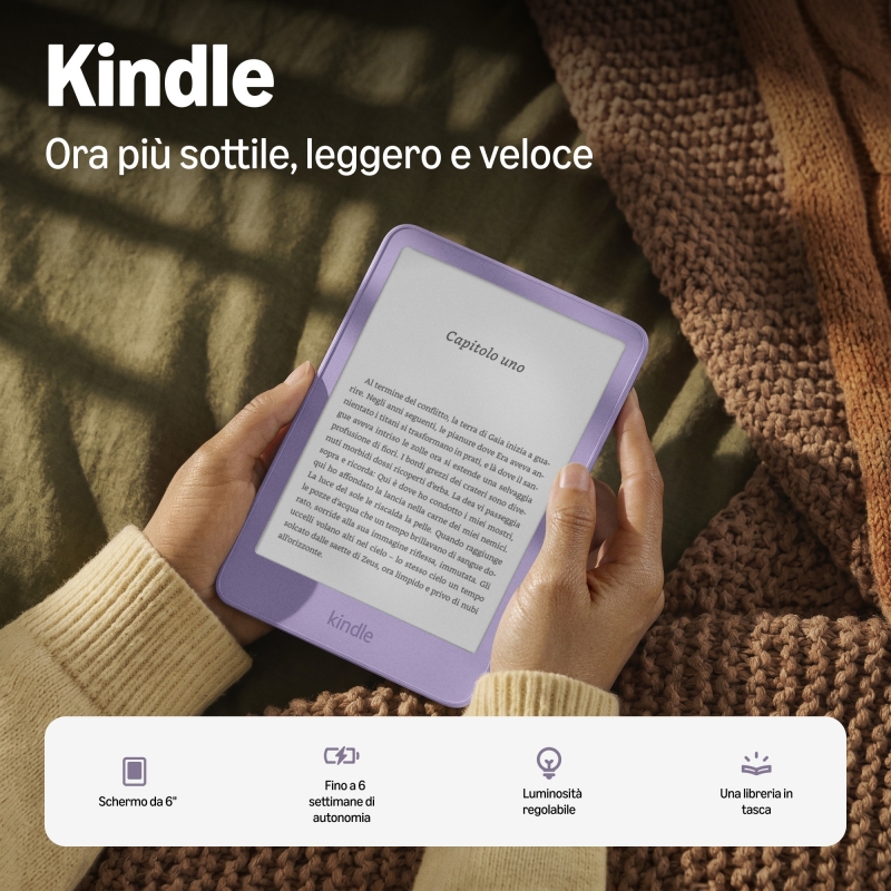 Amazon Kindle e-book reader 16 GB Wi-Fi Purple