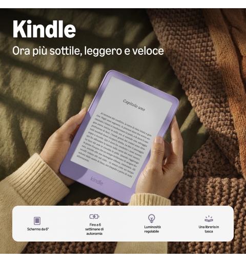 Amazon Kindle eBook-Reader 16 GB WLAN Violett