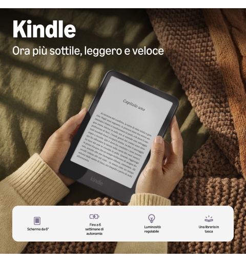 Amazon Kindle eBook-Reader 16 GB WLAN Grau