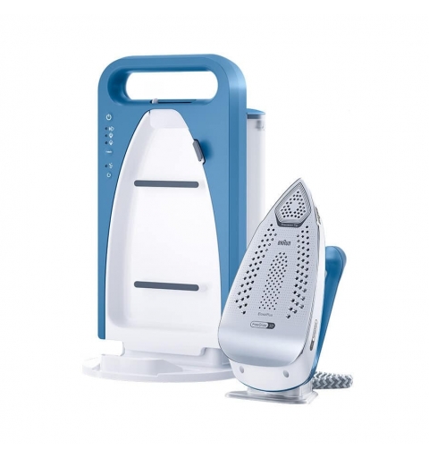 Braun UPStyle 2 IS2745BL Stazione di stiro a vapore pressurizzato 1,5 L EloxalPlus soleplate Blu