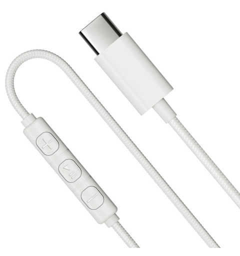 Urbanista San Francisco 2 Auriculares Alámbrico Dentro de oído Llamadas Música USB Tipo C Blanco