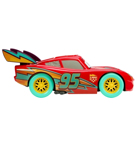 Disney Pixar Cars Flash McQueen Race to Celebrate Sons et lumières Disney · Pixar Cars, véhicule grand format