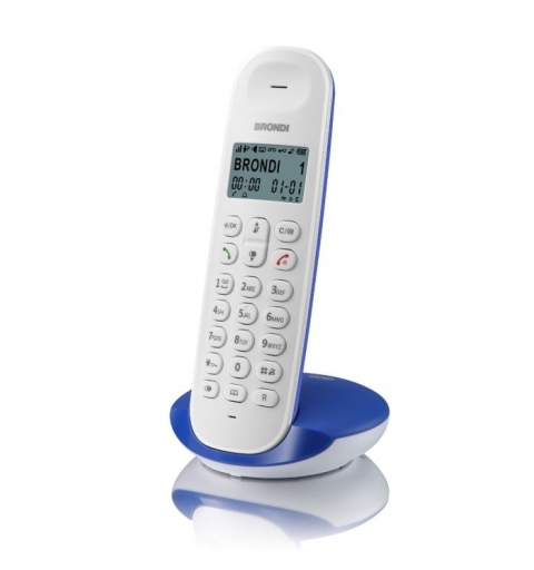 Brondi Lotus DECT-Telefon Blau, Weiß