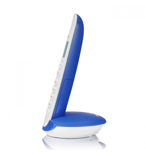 Brondi Lotus Teléfono DECT Azul, Blanco