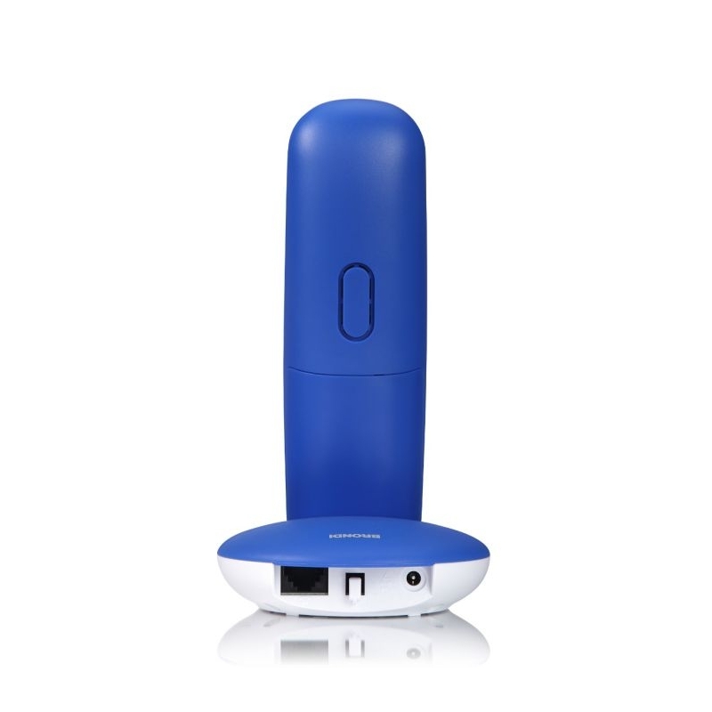 Brondi Lotus Teléfono DECT Azul, Blanco