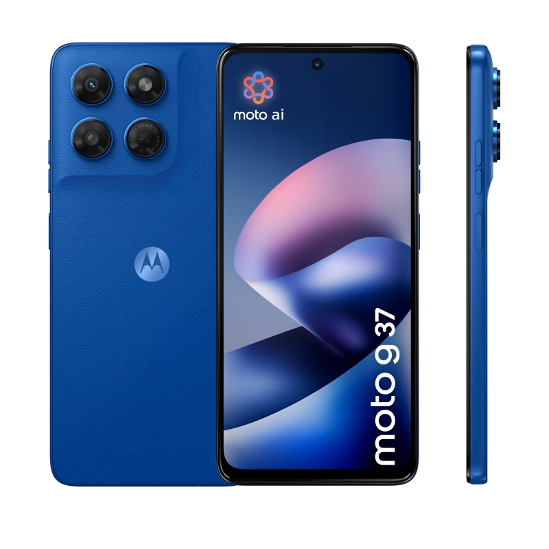 Motorola moto g37 16,9 cm (6.67") Double SIM Android 16.0 5G USB Type-C 4 Go 256 Go 5200 mAh Bleu