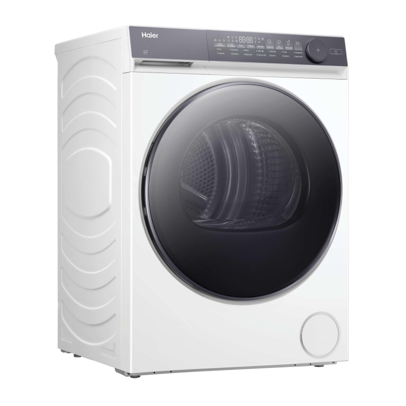 Haier HD90-C367U1-IT secadora Independiente Carga frontal 9 kg Plata, Blanco