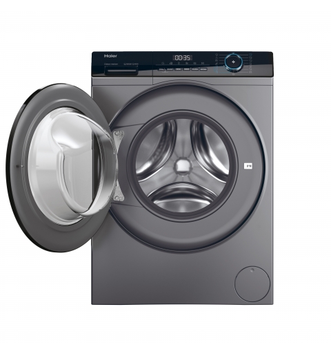 Haier I-Pro Series 3 HWD80-B14939S8 Waschtrockner Freistehend Frontlader Anthrazit
