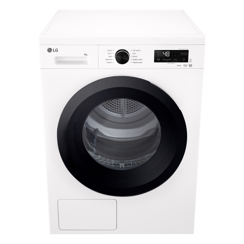 LG RNX1009NWK sèche-linge Pose libre Charge avant 9 kg Blanc