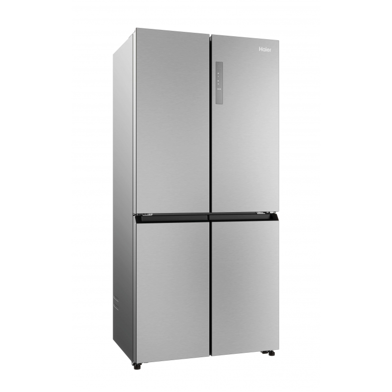 Haier Cube 83 Series 3 HCR3818DNMM Side-by-Side Kühlkombination Freistehend 467 l Edelstahl