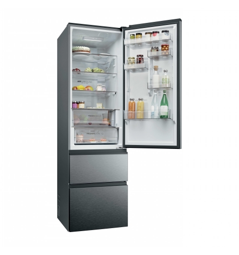 Haier 3D 60 Series 3 HTR3620ANMP Pose libre 414 L Acier inoxydable