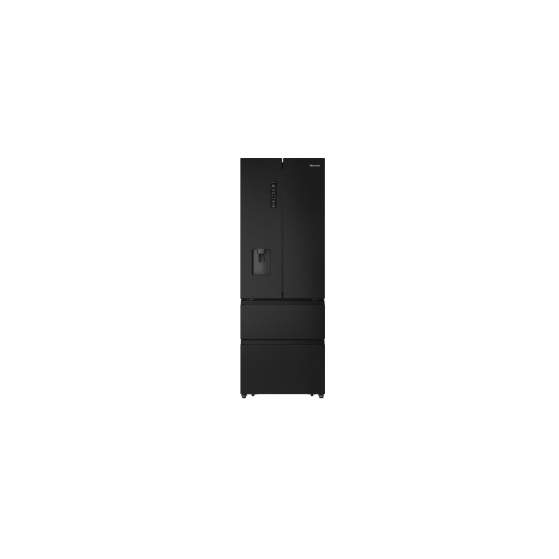 Hisense RF632N4WFE1 side-by-side refrigerator Freestanding 485 L Black