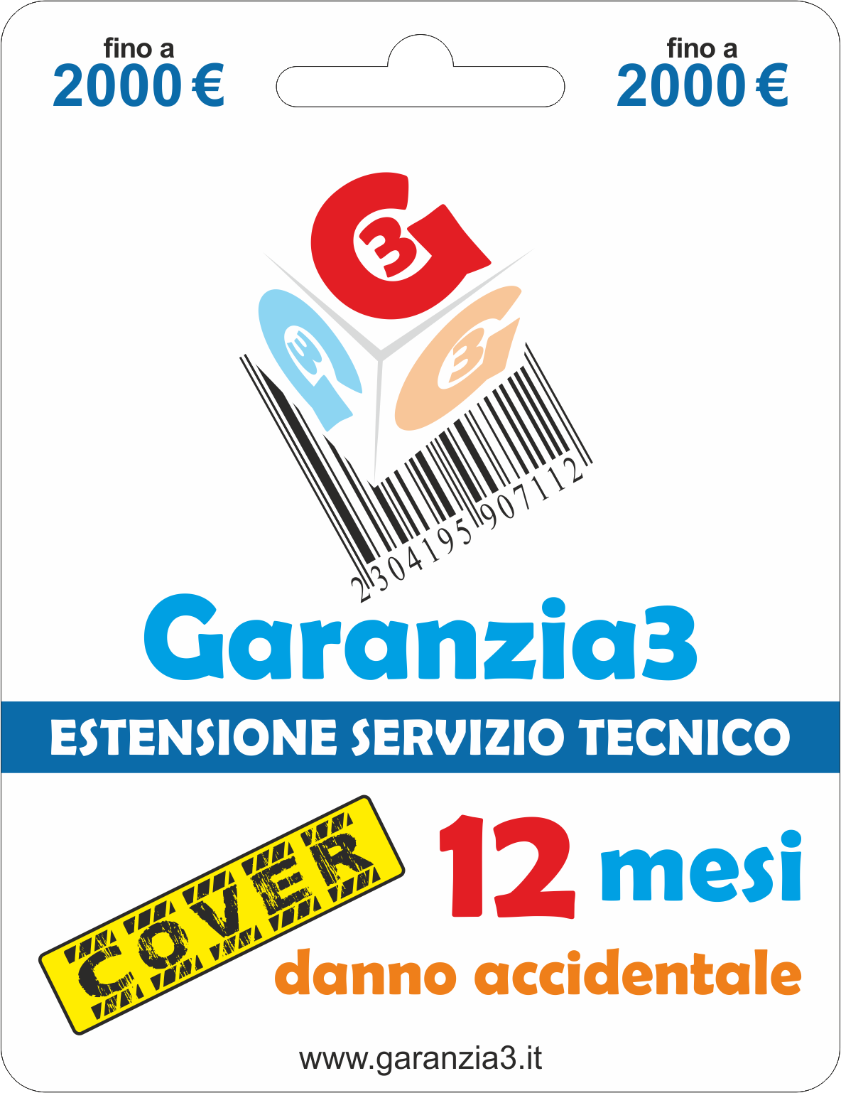 Garanzia3 Cover 2000 - Dagimarket