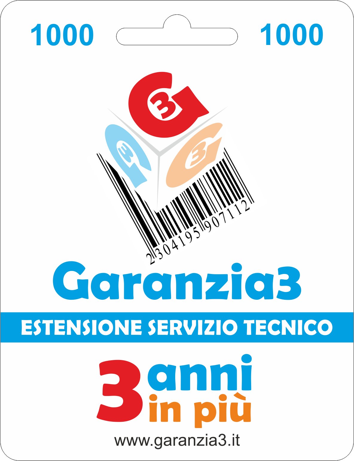 Garanzia3 1000 - Dagimarket